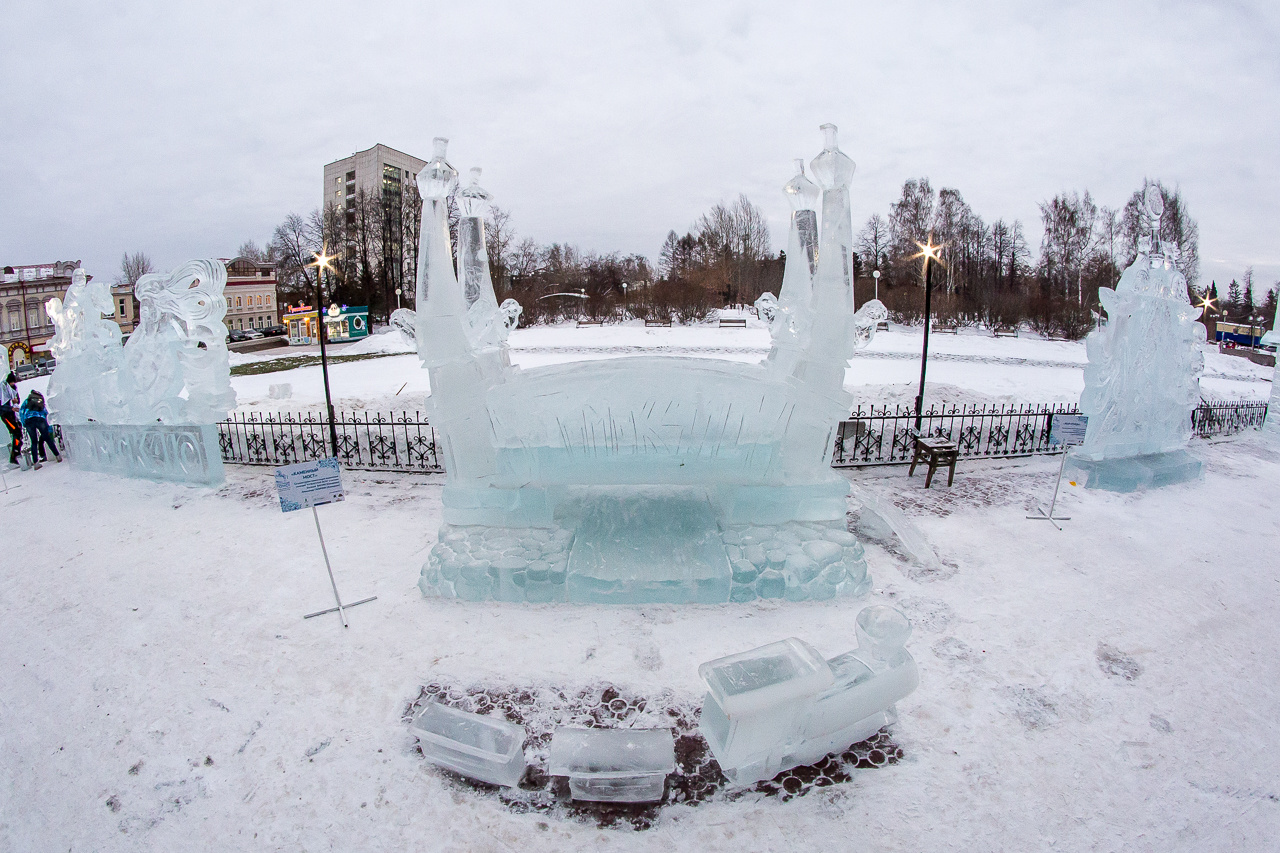 достопримечательности томска зимой