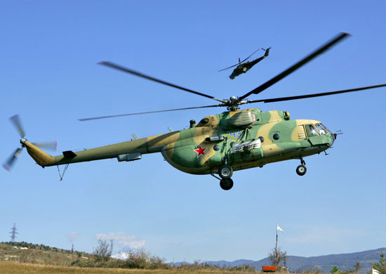 В Сирии сбит российский вертолет Ми-8, все находившиеся на борту погибли