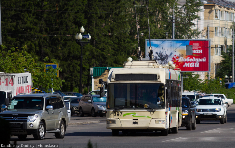 Из-за короткого замыкания на Ленина встали троллейбусы