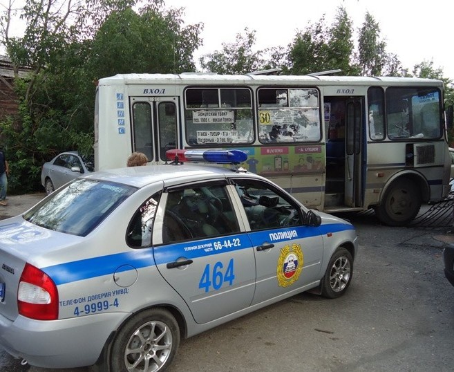 В Томске автобус насмерть сбил пешехода