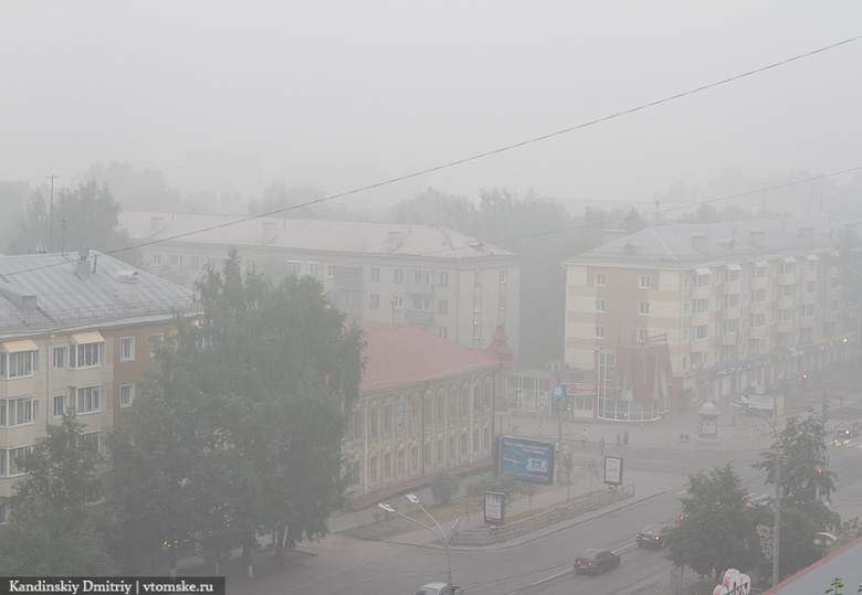 МЧС: дымка над Томском исчезнет в ближайшее время с приходом дождей