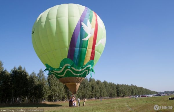 Сразу 7 воздушных шаров поднимутся в небо над Томском