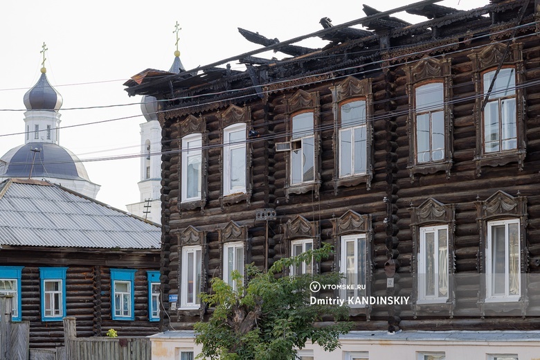 Погорельцы просят отремонтировать дом на Войкова в Томске, а не расселять их