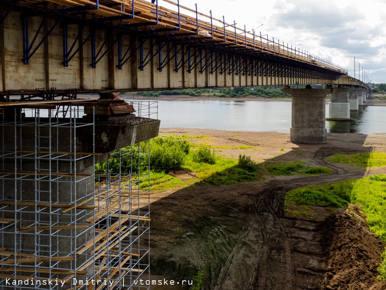 Как проходит капремонт Коммунального моста в Томске. Фоторепортаж