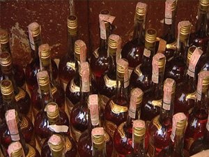 Милиционеры изъяли из незаконного оборота алкоголь на сумму 60 тысяч рублей