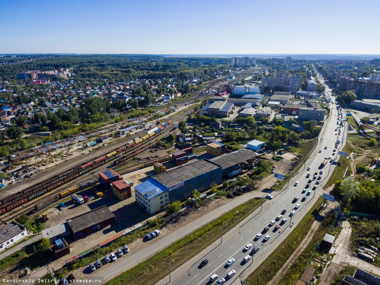 Схема движения в районе Степановского переезда в Томске изменится со следующей недели