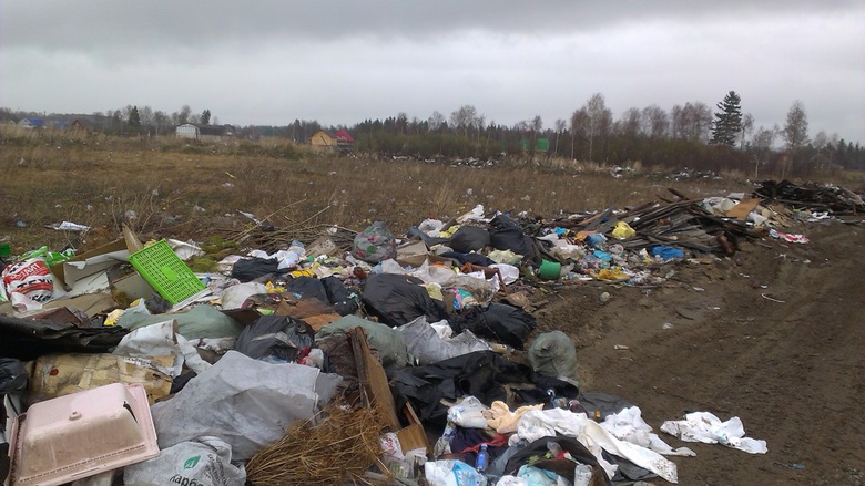 Жителям Томского района некуда вывозить мусор