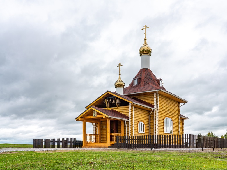 Новый храм построили в селе Вертикос Томской области