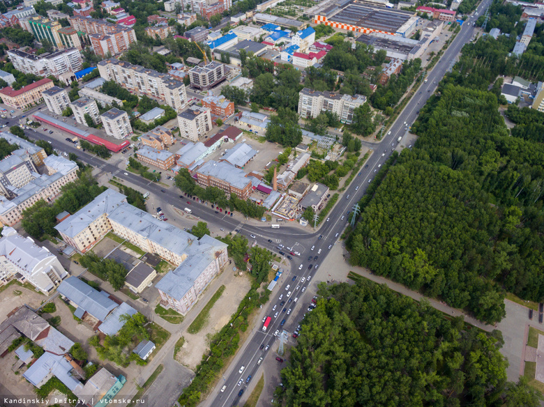 Томичи выберут вариант благоустройства общественных пространств у Лагерного сада