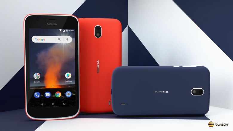 Новые смартфоны Nokia 1 и Nokia 2.1 только в «Билайн»