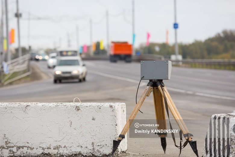 Штрафы по камерам за нарушения ПДД в Томской области за год превысили 450 млн руб
