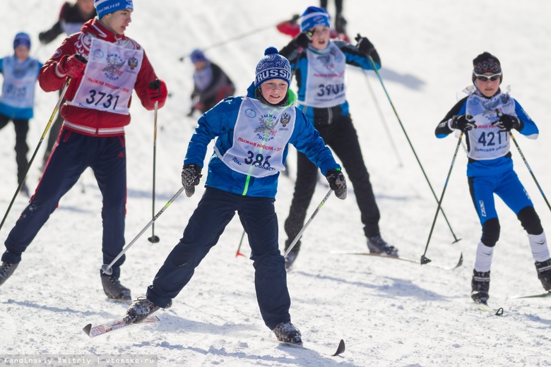 Старт массовой гонки «Лыжня России» в Томске перенесли на час