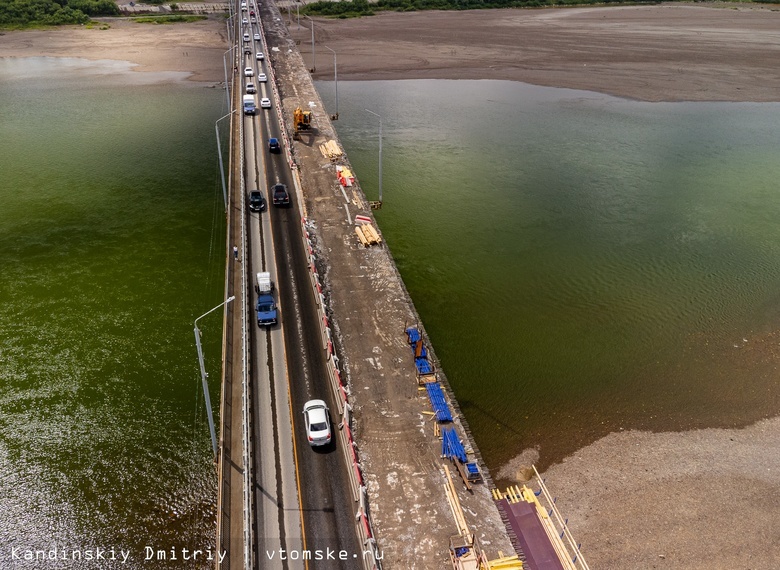 Мэрия: ремонт томского Коммунального моста выполнен на 20%
