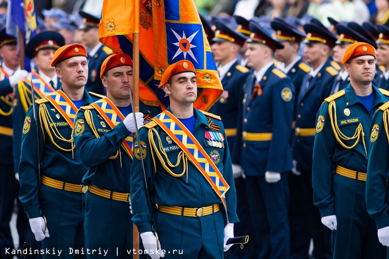 В Томске отрепетировали парад 9 Мая