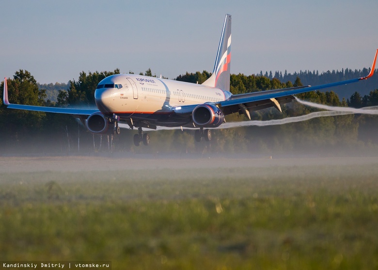 Аэропорт: компания «Аэрофлот» продолжит летать из Томска в Москву