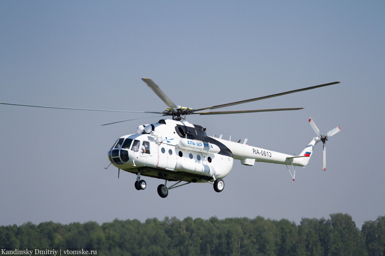 Новый вертолет санавиации за июль эвакуировал 80 жителей Томской области