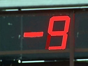 За сутки выпало шесть сантиметров снега