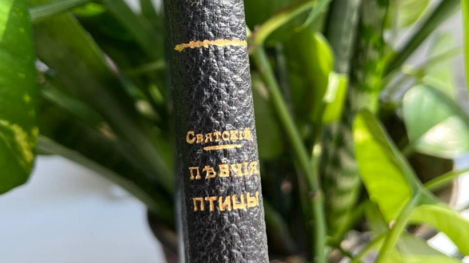 Томич нашел на даче 125-летнюю книгу про птиц