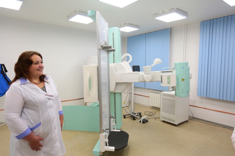 В новом корпусе СибГМУ установили рентген-аппарат за 20 миллионов (фото)