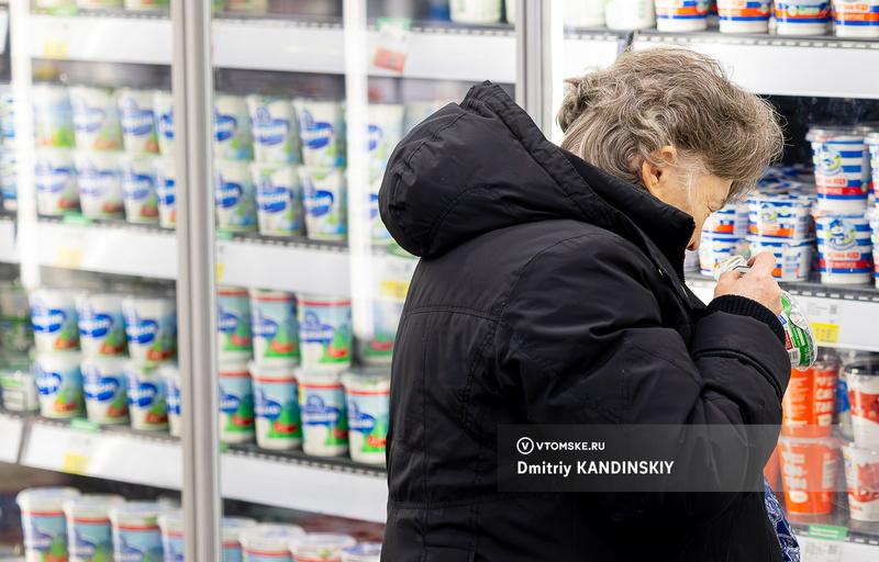 «Молочка» в Томской области за год подорожала на 24%, кофе и чай — на 18%
