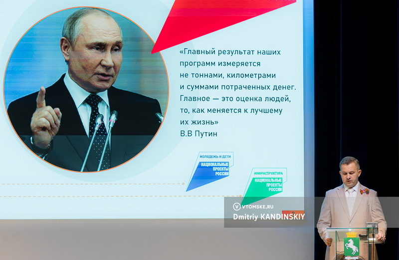 Дума приняла отчет мэра Томска о работе в 2024г. О чем рассказывал Дмитрий Махиня?