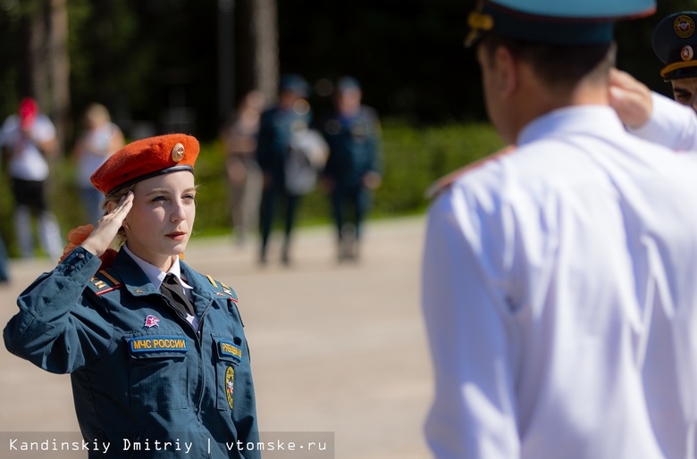 Спасатели со школьной скамьи: состоялся выпуск первого в Томской области кадетского МЧС-класса