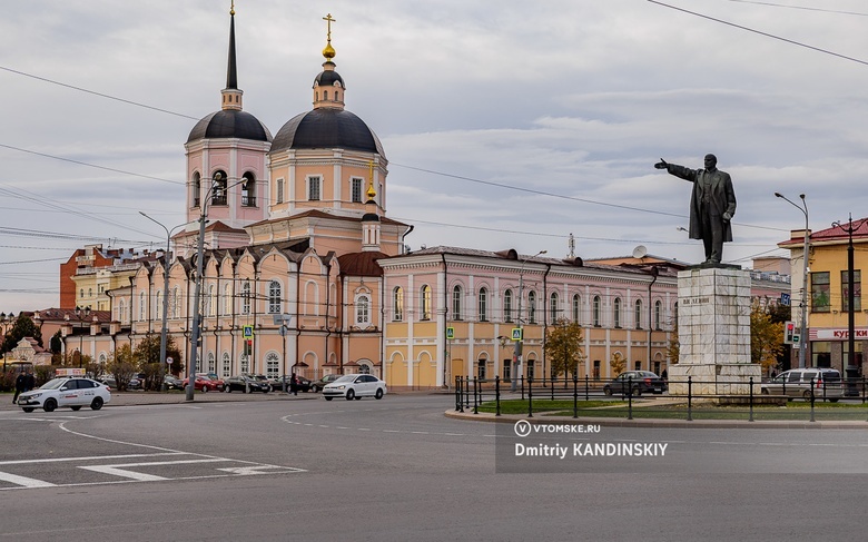 Власти показали, как будет выглядеть новая подсветка исторических зданий Томска