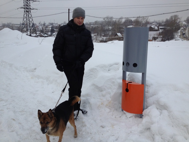 Компания из Новосибирска может установить в городе урны для собак