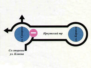 Изменилась схема движения на Суворовском кольце (схема)