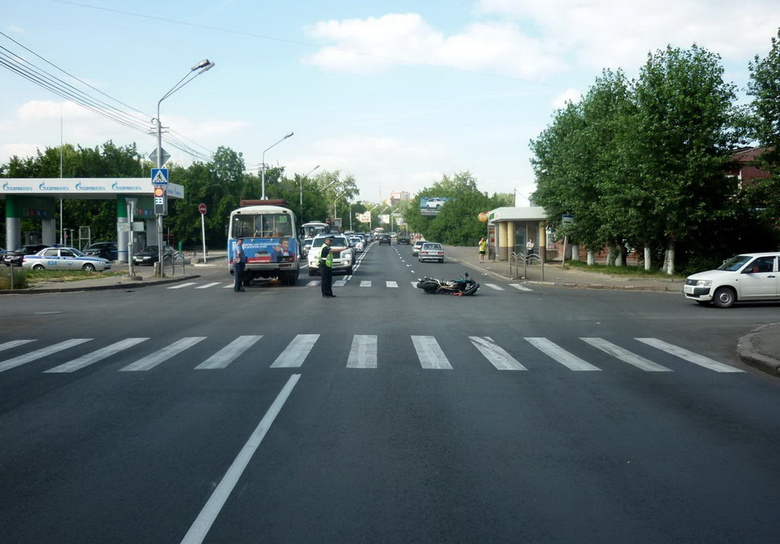 Маршрутка, в аварии с которой пострадал мотоциклист, была неисправна