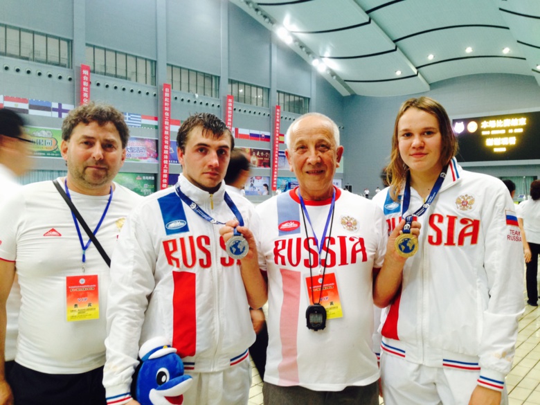 Томские подводники завоевали золото и серебро на чемпионате мира (фото)
