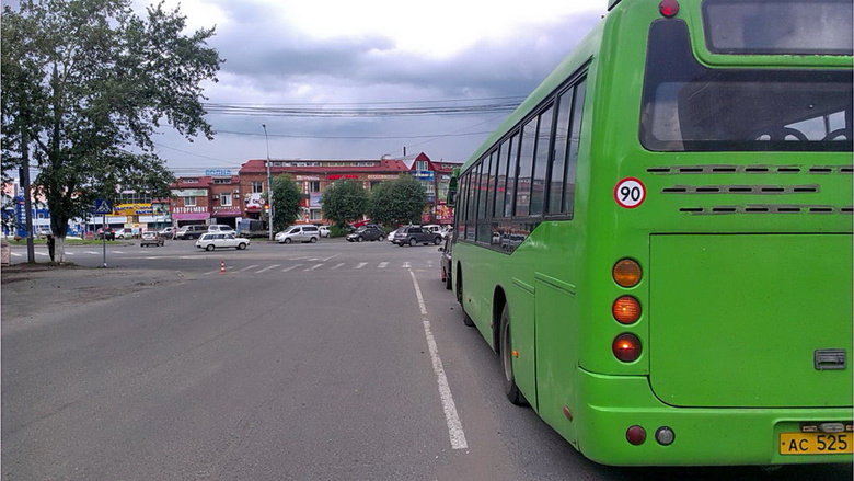 Женщину сбили на пешеходном переходе на проспекте Мира
