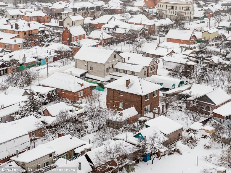 Статистика: в Томской области ввод жилья растет за счет строительства частных домов