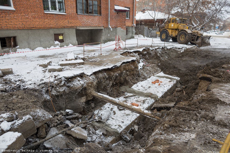 Более 200 раскопок коммунальщиков не ликвидированы в Томске