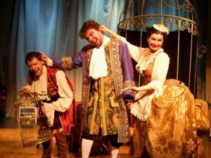 Сцена из оперы Перголези «Служанка-Госпожа». Постановка «Петербург-концерт»