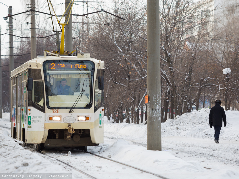 Мэрия не планирует совмещать трамвайное и автомобильное движение в Томске