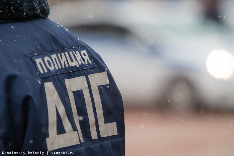 Маршрутка и 4 машины столкнулись на Кирова в Томске