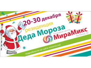 Резиденция Деда Мороза в Томске! (фото)