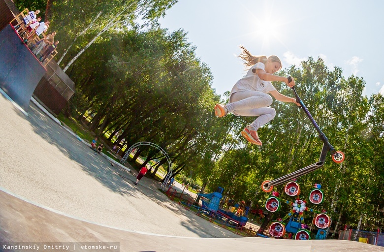 От двух до восьми колес: новый скейт-парк появился в Томске