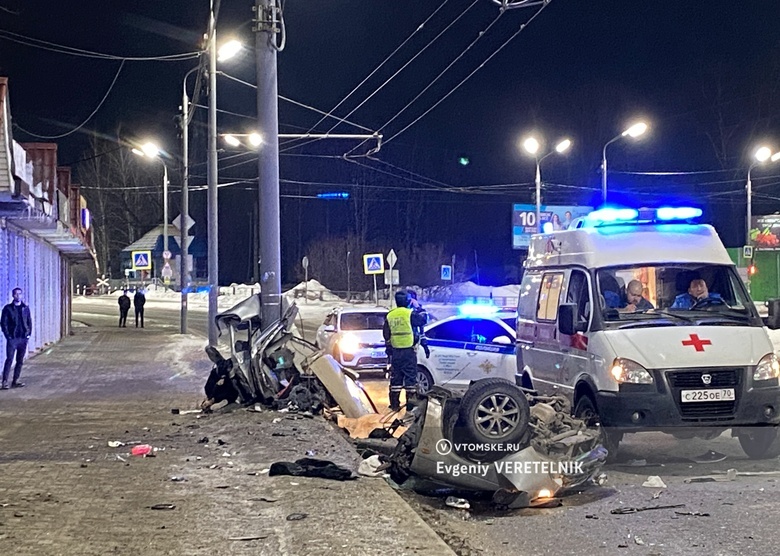 Одного из пострадавших в ДТП на Южной в Томске выписали, второй остается в больнице