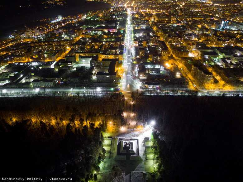 Световой фонтан установят в Лагерном саду Томска к 1 декабря