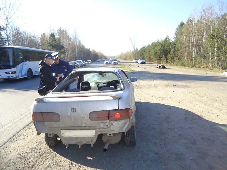 Водитель мопеда погиб, столкнувшись с Honda на «встречке» в Томске