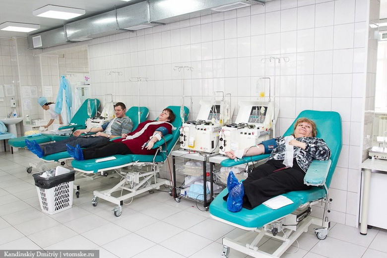 В 2015 году более трети томских доноров сдали кровь впервые