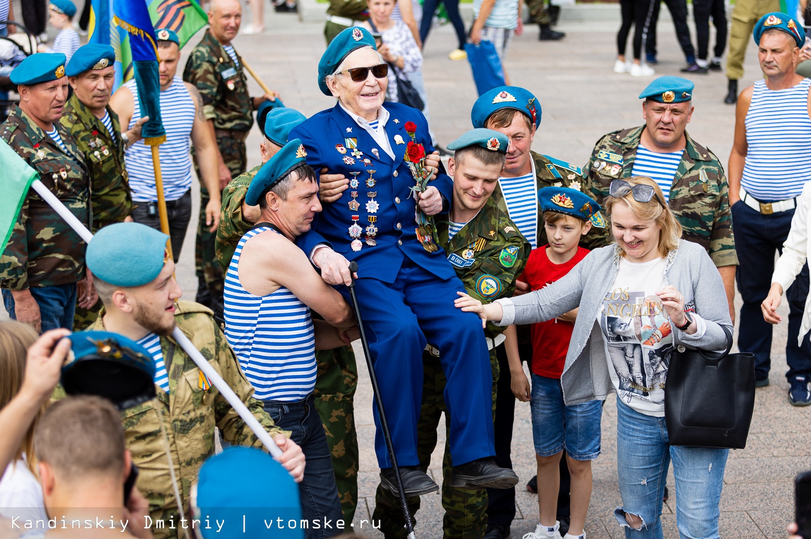 как отметили день вдв