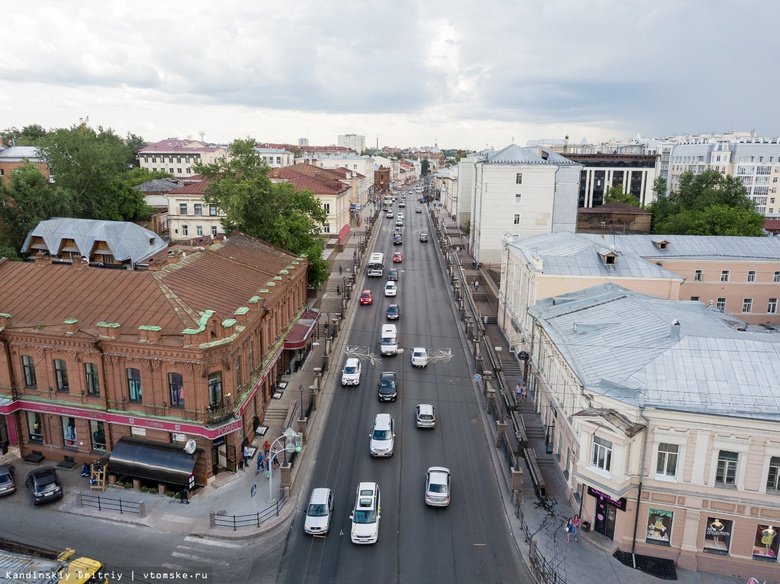 Движение авто по Ленина в центре Томска перекроют на сутки из-за работ на теплосетях