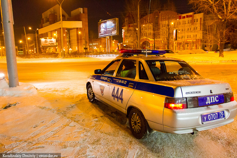 Водитель Toyota, объезжая место ДТП, наехал на пешехода в Томске