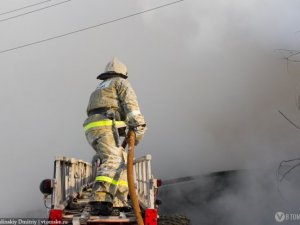 В результате пожара погибла пожилая хозяйка дома