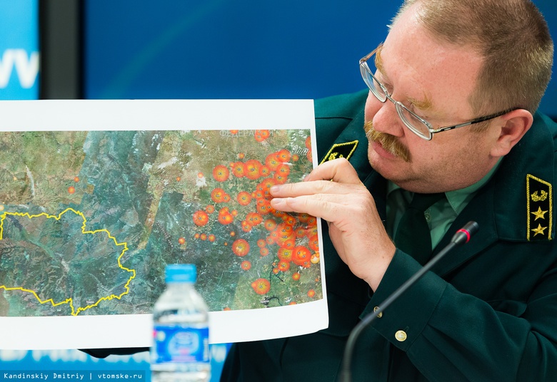 Малькевич: 5 класс пожароопасности сохраняется только на севере Томской области