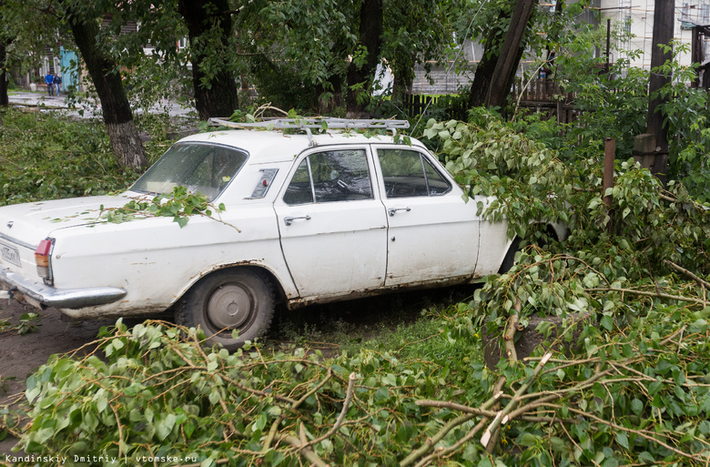Уже 26 человек сообщили о повреждении авто после урагана