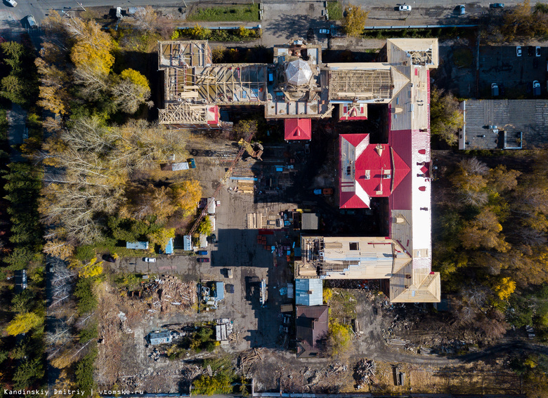 Сохранить историю: как проходит ремонт крыши в здании ТВМИ